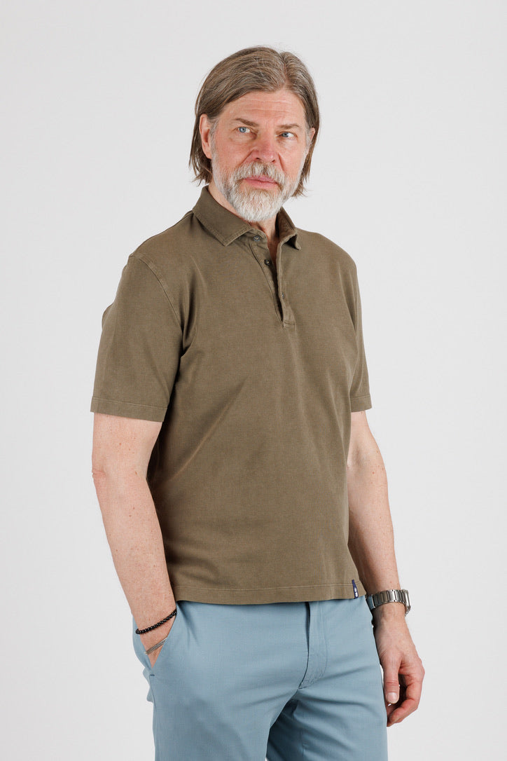 Drumohr: The Classic Short Sleeve Polo Pique