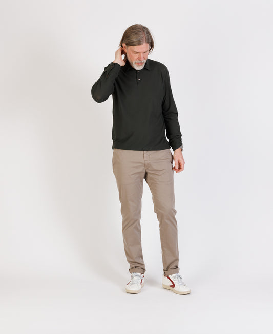 Zanone: Icecotton Polo ML Slim Fit