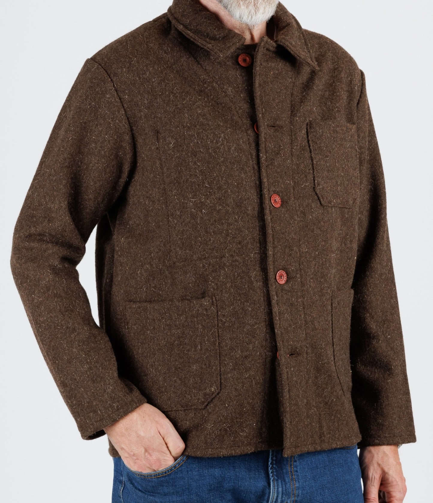 Le Laboureur: Veston en Laine Burel