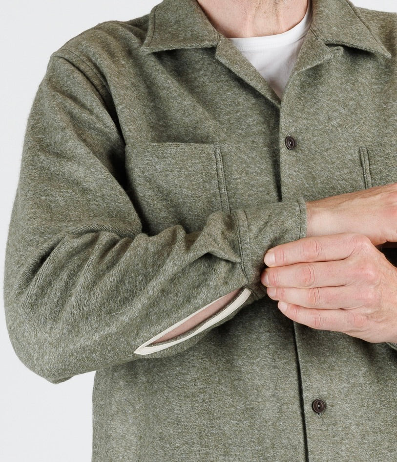 Universal Works: Work shirt in wool flannel