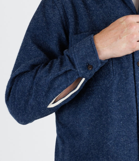 Universal Works: Work shirt in wool flannel