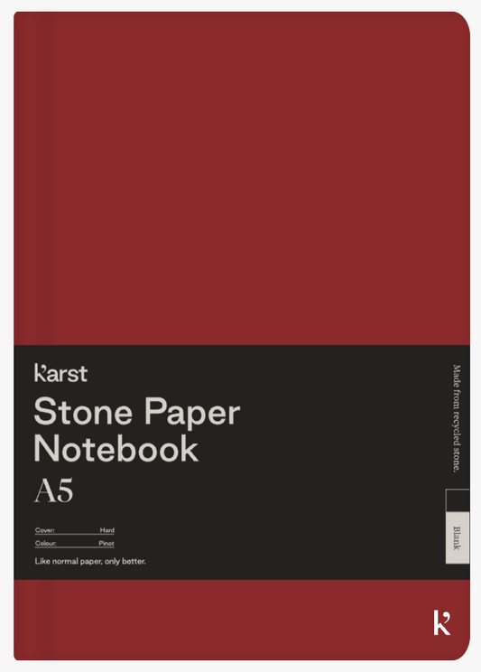 Karst A5 Hardcover Notebook Blank