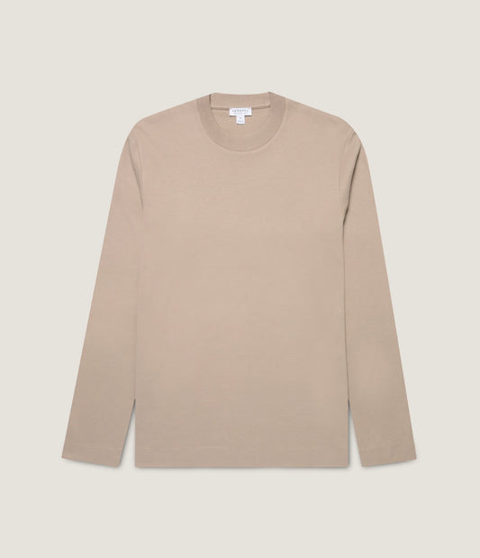 Sunspel: Long Sleeve Heavy Weight T-shirt