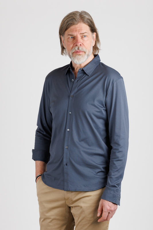 Sunspel: Long Sleeve jersey shirt