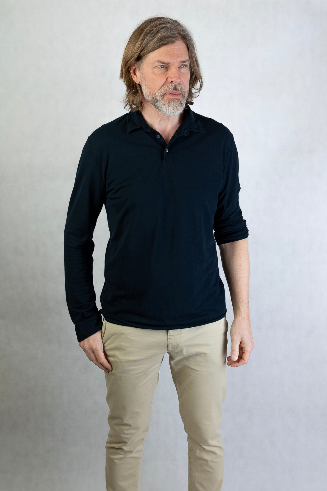 Zanone Polo Icecotton Long Sleeve