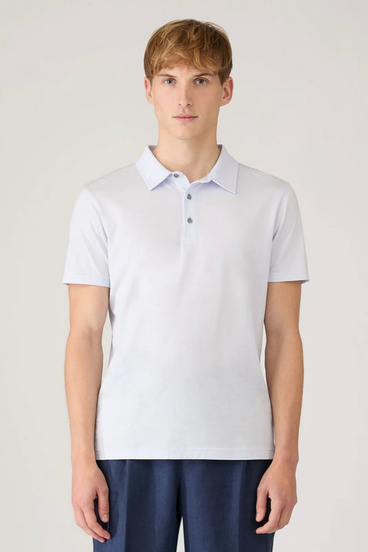 Sunspel: Short sleeve jersey polo
