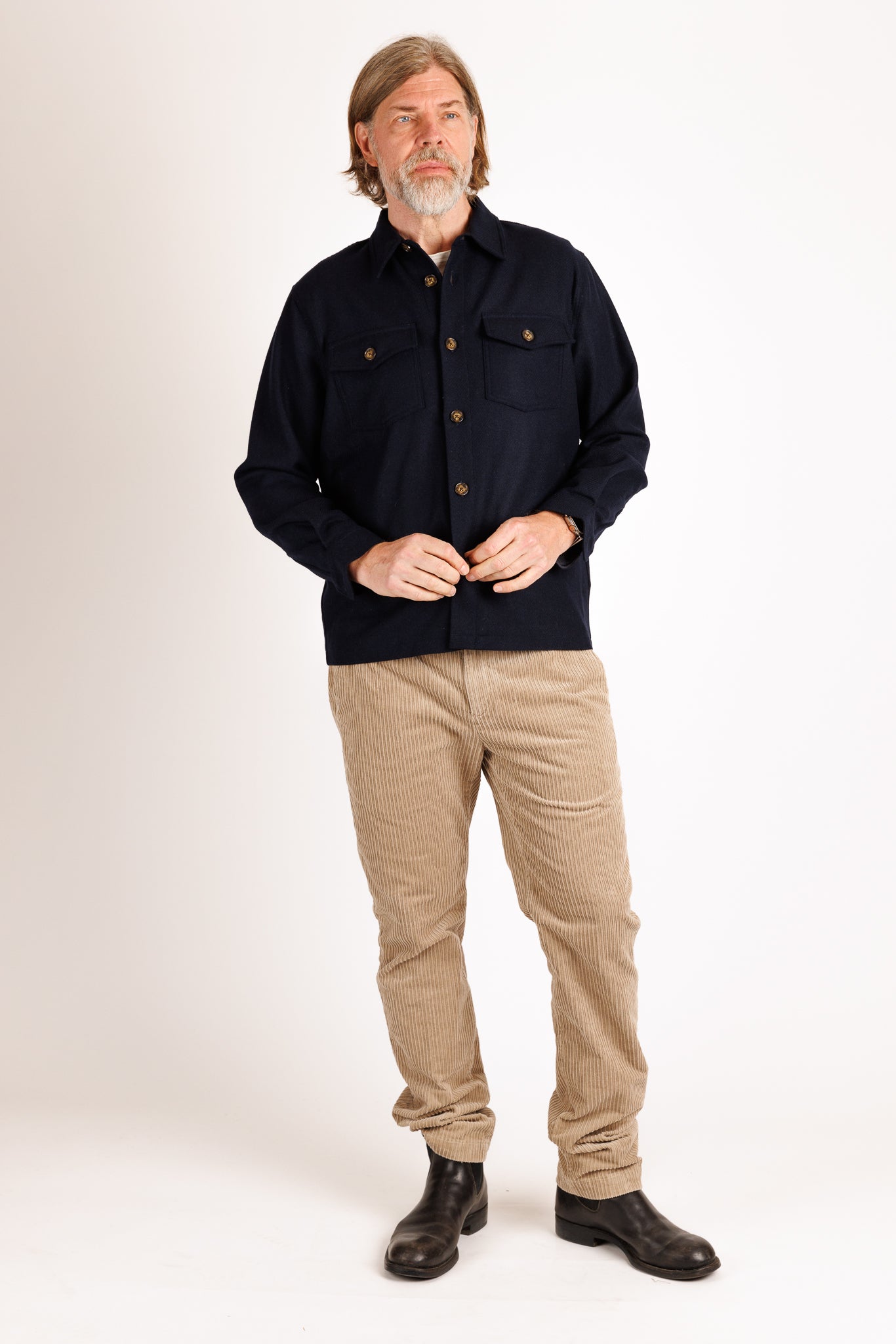 Portuguese Flannel: Wool Field Overshirt