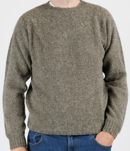 Harley: Schaggy crewneck sweater