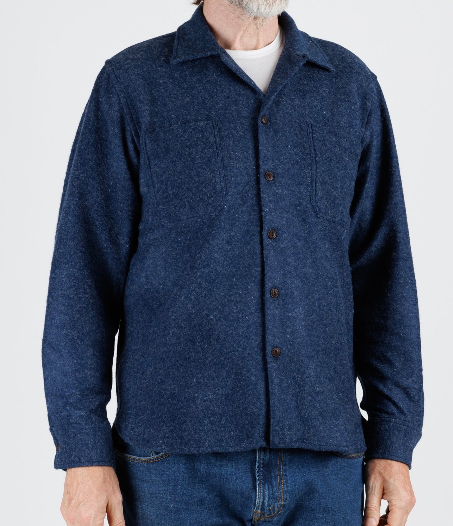 Universal Works:  Work shirt in wool flannel