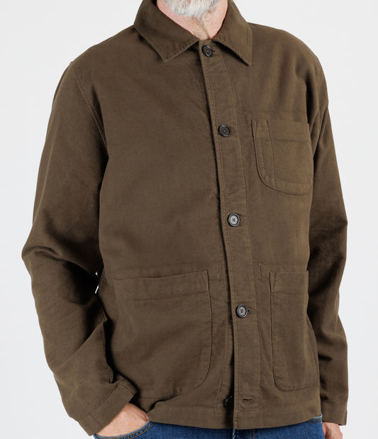 Universal Works:  Field jacket in Moleskin