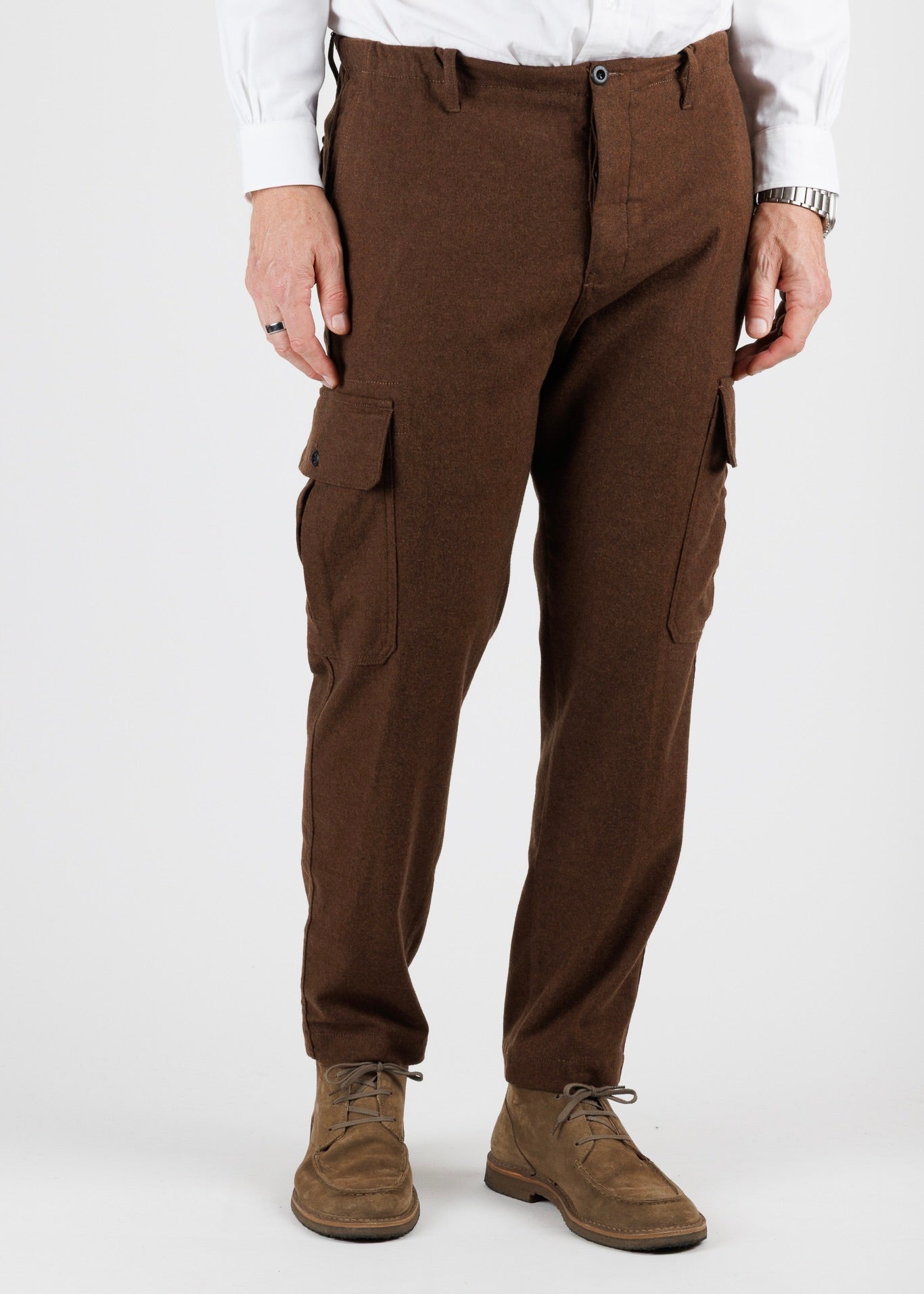 Incotex: Wool Cargo pant