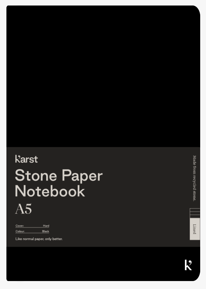 Karst A5 Hardcover Notebook Lined