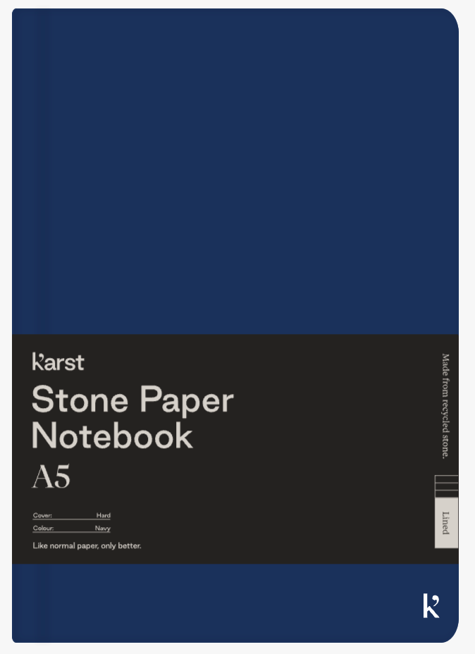 Karst A5 Hardcover Notebook Lined