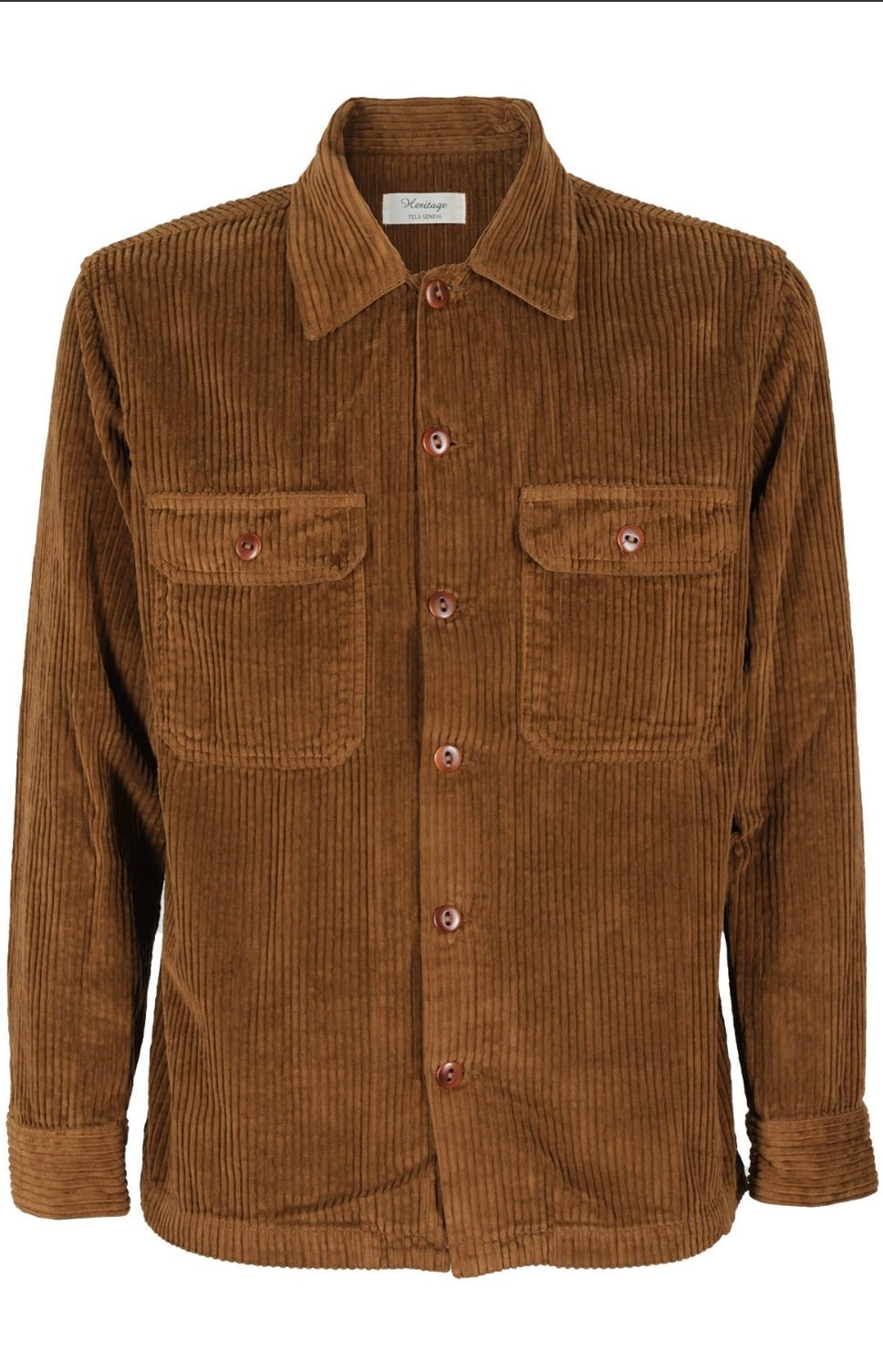 Tela Genova:  Greto overshirt in corduroy